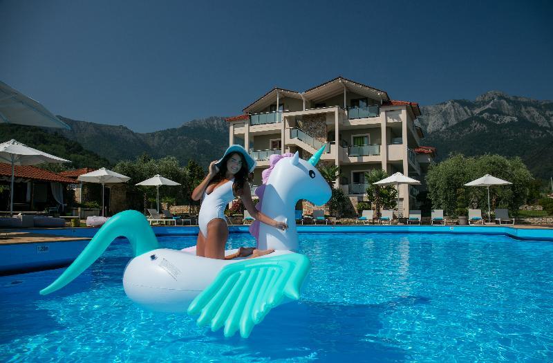 Korina Hotel Skala Potamia  Exteriör bild