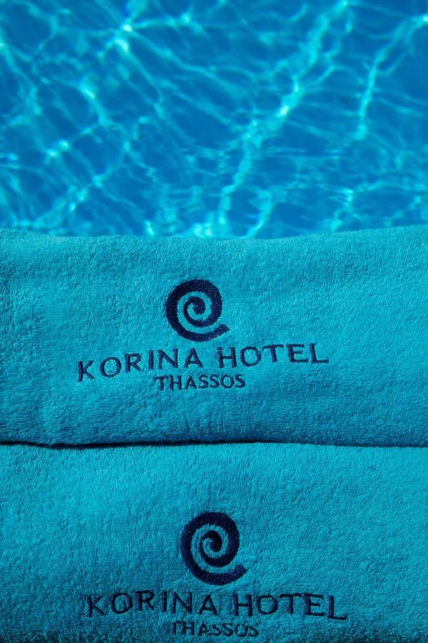 Korina Hotel Skala Potamia  Exteriör bild